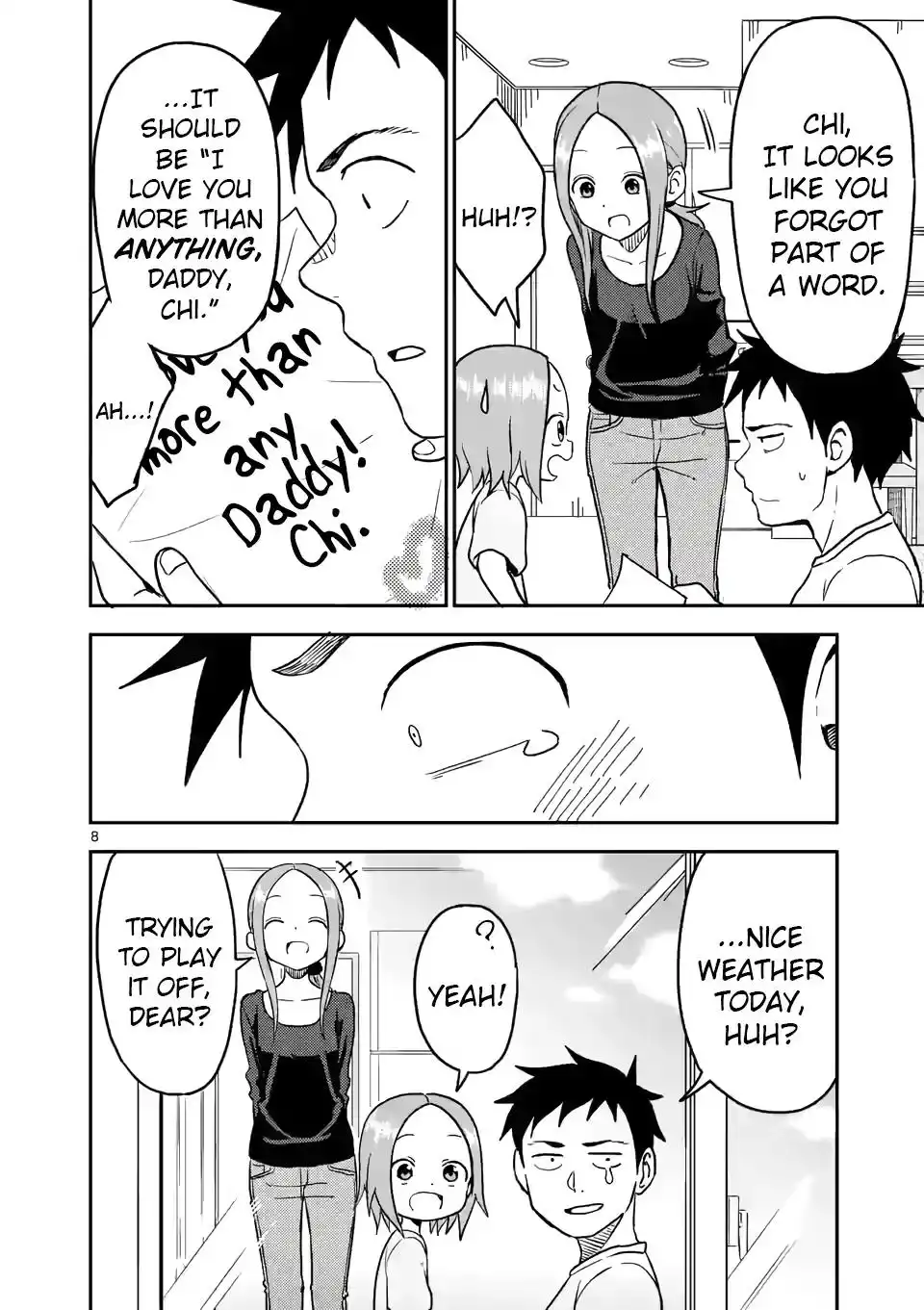 Karakai Jouzu no (Moto) Takagi-san Chapter 91 8